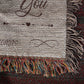 Heirloom Woven Blanket My Favorite Place Personalized Photo & Name