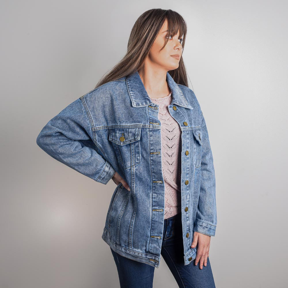 Custom Denim Jacket for Women - Stylish Custom  Photo Jean Jacket, Unique Mother's Day & Birthday Gift for Her