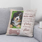 Personalized Dog Memorial Classic Pillow Custom Photo Custom Name