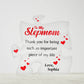 Acrylic Plaque Stepmother Gift, Puzzle Piece - Personalized Mother's Day/Birthday Present for Stepmom