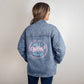 Best Mom In The World Denim Jacket for Women - Jean Jacket, Unique Mother's Day & Birthday Gift for Her