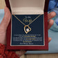 Gift For Wife - The Entire Universe Forever Love Necklace Personalised Salutation