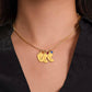 Gift for Mommy - Ten Little Fingers & Toes - Custom Baby Feet Necklace & Birth Stone