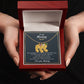 Gift for Mommy - Ten Little Fingers & Toes - Custom Baby Feet Necklace & Birth Stone