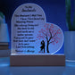 Gift For Soulmate - Missing Piece Last Everything Heart Acrylic Plaque