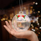 For Wife - Dreams Do Come True Acrylic Xmas Ornament
