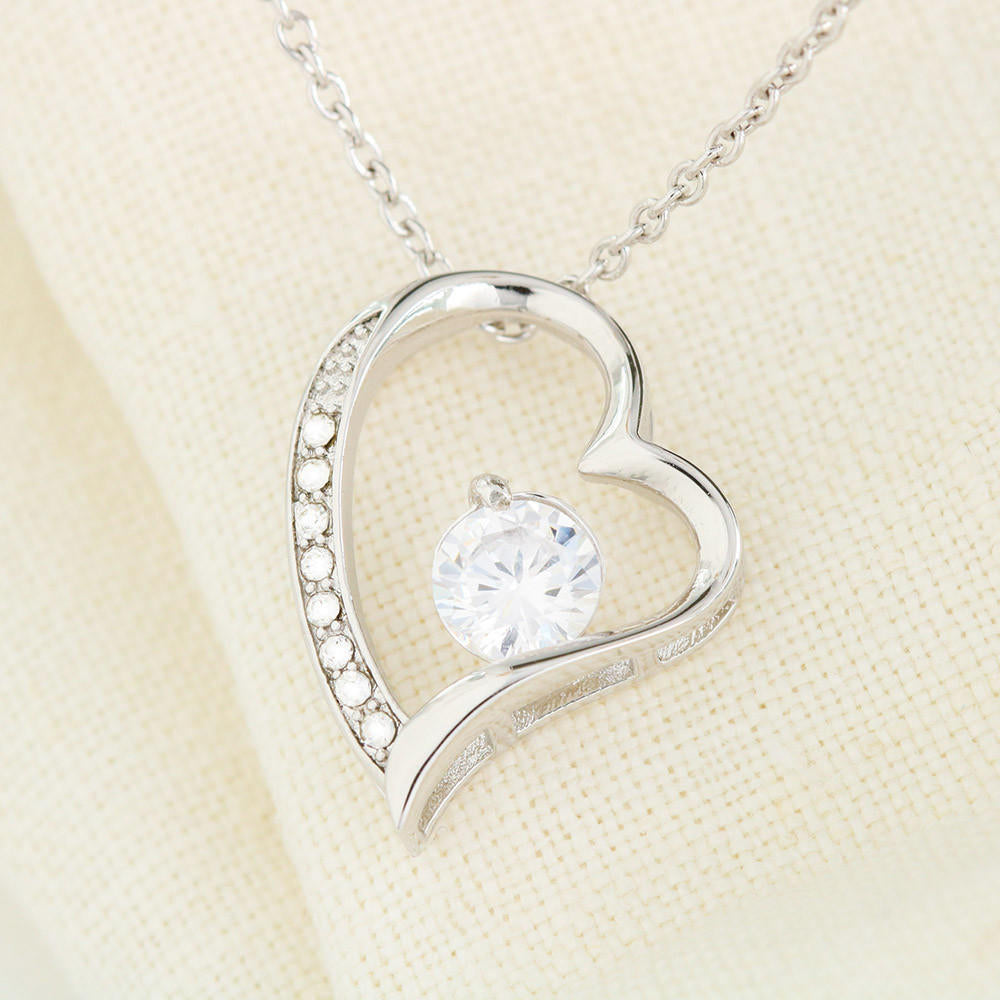 For Wife - Giving My Heart To You Forever Love Necklace